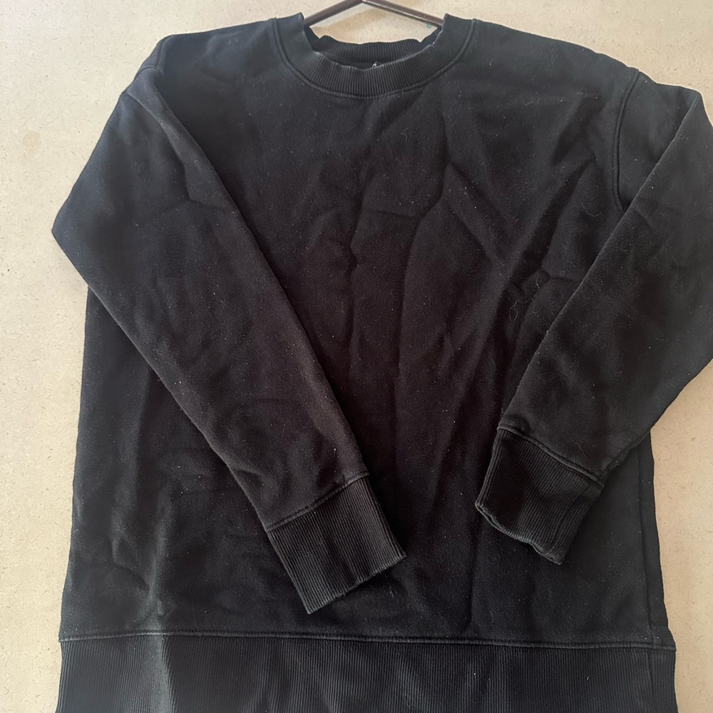 Banana Republic Black Crewneck